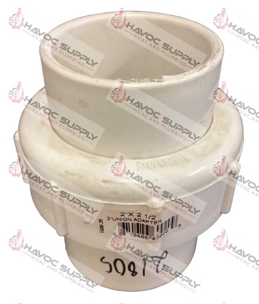 212X2PVCU - 2-1/2" X 2" PVC SCH40 UNION - SO - HAVOC SUPPLY, LLC