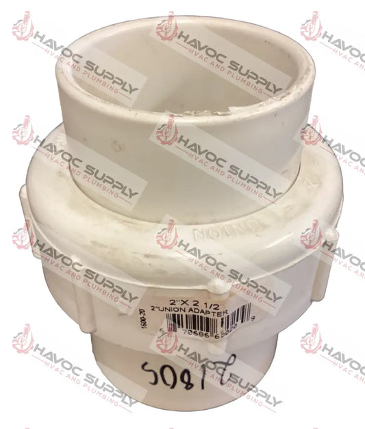212X2PVCU - 2-1/2" X 2" PVC SCH40 UNION - SO - HAVOC SUPPLY, LLC
