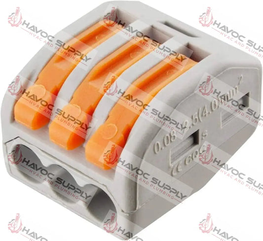222413 - WAGO LEVER NUT 3 CONDUCTER 5PK - HAVOC SUPPLY, LLC
