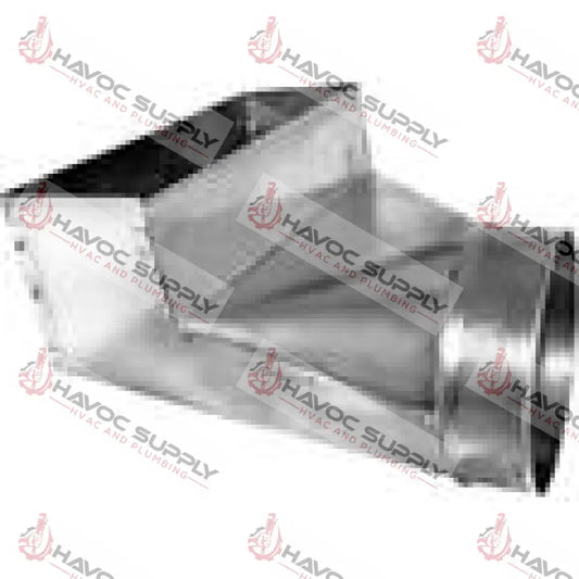 24R4127 - 4" X 12" X 7" DIA. SHEETMETAL ELBOW FLOOR BOOT - HAVOC SUPPLY, LLC