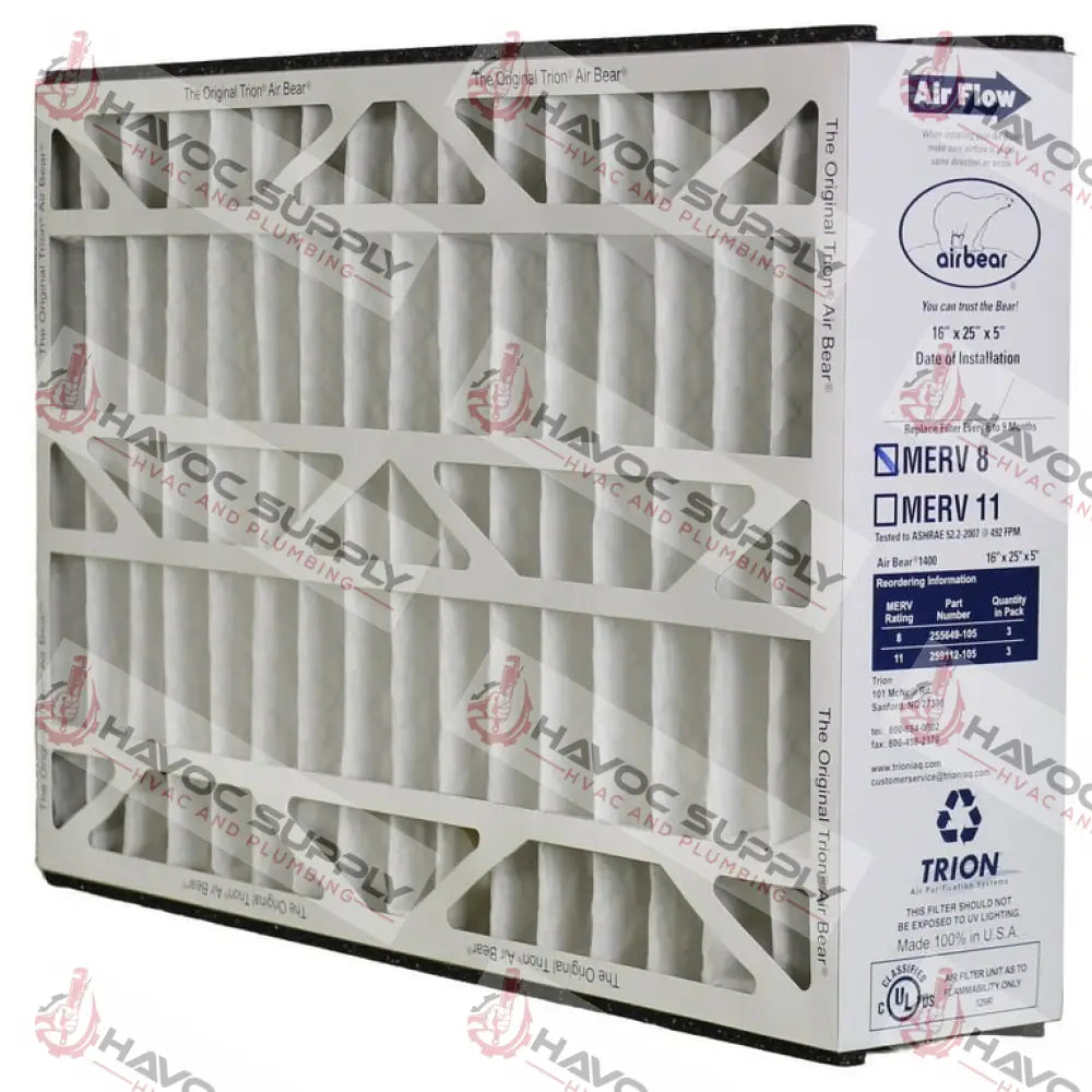 255649-105 - 16X25X5 AIR BEAR - HAVOC SUPPLY, LLC