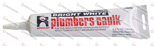 25605 - PLUMBERS CAULK 5.5OZ TUBE - HAVOC SUPPLY, LLC