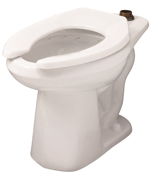 Z5555 - ZURN ADA ELONGATED CLOSET FLUSH VALVE TOILET BOWL - SO