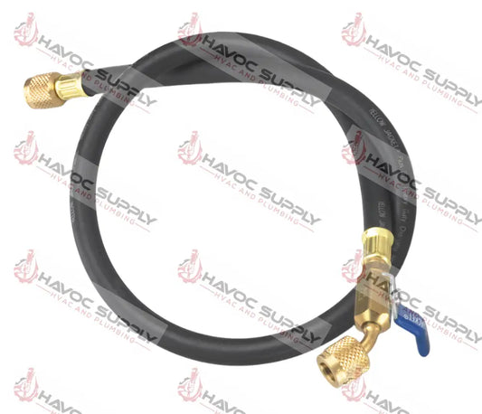 25860 - BLACK VACUUM HOSE WITH VALVE - HAVOC SUPPLY, LLC