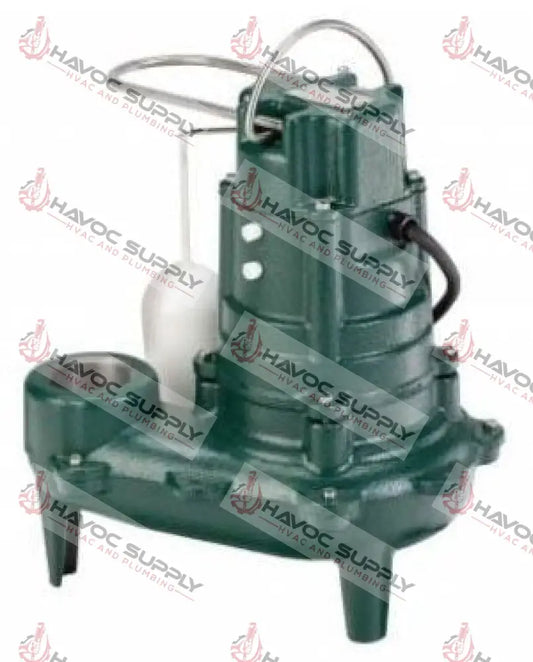 267-0001 - ZOELLER 1/2HP 115V SUMP PUMP WITH MECHANICAL FLOAT - HAVOC SUPPLY, LLC