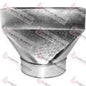 27R4107 - 4" X 10" X 7" SHEETMETAL STRAIGHT FLOOR BOOT - SO - HAVOC SUPPLY, LLC
