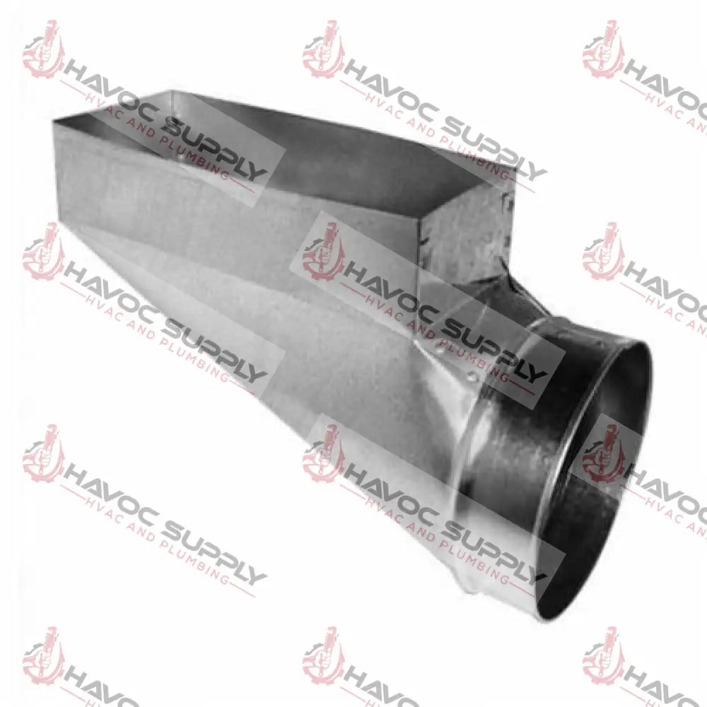 28R4127 - 4" X 12" X 7" DIA. SHEETMETAL END BOOT - HAVOC SUPPLY, LLC
