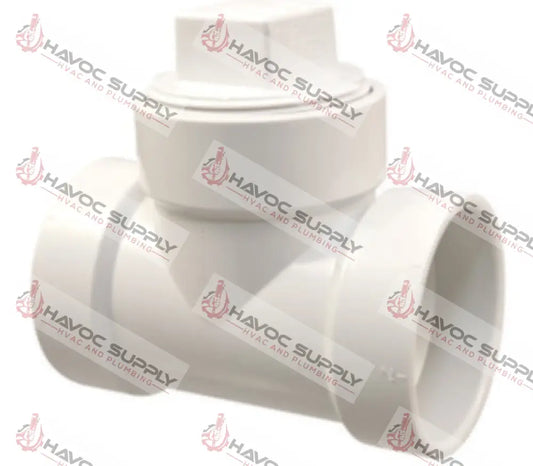 2DWVTT - 2" DWV TEST TEE WITH PLUG SLIPXSLIPXFIP - HAVOC SUPPLY, LLC