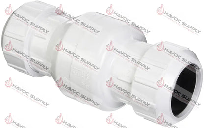 2PVCCHECK COMP - 2" PVC CHECK VALVE - COMPRESSION - HAVOC SUPPLY, LLC
