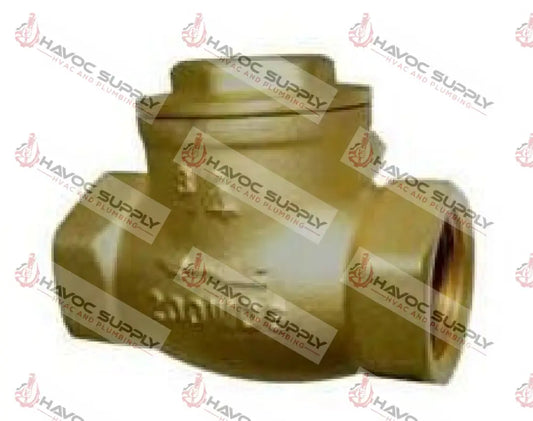 2SWINGCHECK - 2" BRASS SWING CHECK VALVE-SO - HAVOC SUPPLY, LLC