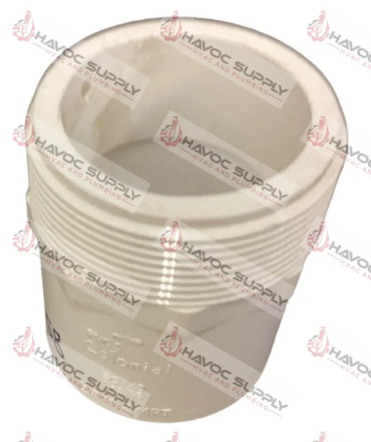 2X112PVCMA - 2" X 1-1/2" PVC SCH40 MALE ADAPTER MIPXSLIP - SO - HAVOC SUPPLY, LLC