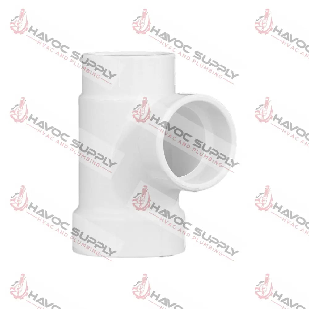 2X112X112DWVST - 2" X 1-1/2" X 1-1/2" DWV SANITARY REDUCING TEE SLIPXSLIPXSLIP - HAVOC SUPPLY, LLC