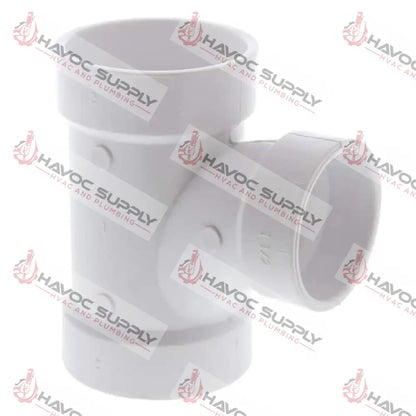 2X2X112DWVST - 2" X 2" X 1-1/2" DWV SANITARY REDUCING TEE SLIPXSLIPXSLIP - HAVOC SUPPLY, LLC