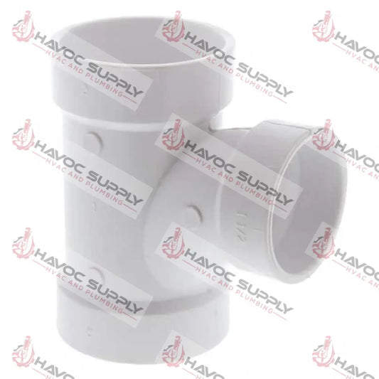 2X2X112DWVST - 2" X 2" X 1-1/2" DWV SANITARY REDUCING TEE SLIPXSLIPXSLIP - HAVOC SUPPLY, LLC