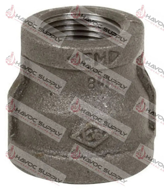 2X34RCO - 2" X 3/4" BLACK PIPE REDUCING COUPLING - SO - HAVOC SUPPLY, LLC