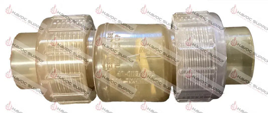 3/4" PVC SWING CHECK VALVE SLIPXSLIP - SO - HAVOC SUPPLY, LLC