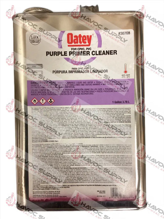 30768 - OATEY PURPLE PRIMER GALLON - HAVOC SUPPLY, LLC