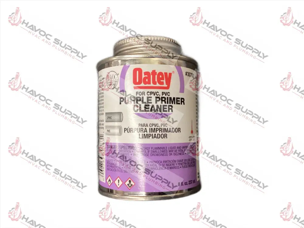 30783 - OATEY PURPLE PRIMER 8OZ - HAVOC SUPPLY, LLC