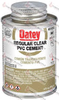 31012 - OATEY REGULAR CLEAR PVC CEMENT 4OZ - HAVOC SUPPLY, LLC