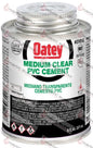 31018 - OATEY MEDUIM CLEAR PVC CEMENT 8OZ - HAVOC SUPPLY, LLC