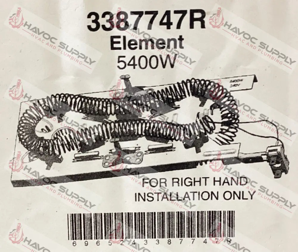 3387747R - DRYER ELEMENT - HAVOC SUPPLY, LLC