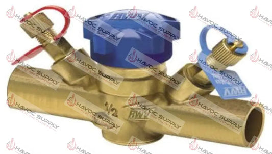349529AB - HYDRONIC CONTROL BALANCING VALVE - SO BRASS VALVES