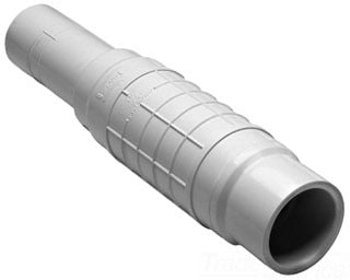 112PVCCO REPAIR - 1-1/2" PVC SCH40 SLIDE REPAIR COUPLING SLIPXSPIGOT S118-15