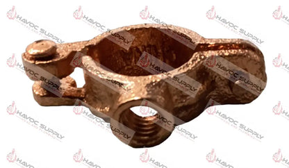 34CSC - 3/4" COPPER HINGED SPLIT CLAMP - HAVOC SUPPLY, LLC