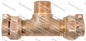 34CTSX34CTSX1 MIP TEE - 3/4" CTS X 3/4" CTS X 1" MIP BRASS COMPRESSION TEE - HAVOC SUPPLY, LLC