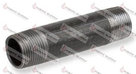 34N2 - 3/4" X 2" SCH40 BLACK PIPE NIPPLE - HAVOC SUPPLY, LLC