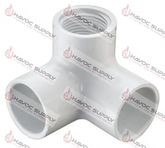 34PVC SIDE OUT SXSXT - 3/4" PVC SCH40 SIDE OUTLET ELBOW SLIPXSLIPXFIP - SO - HAVOC SUPPLY, LLC