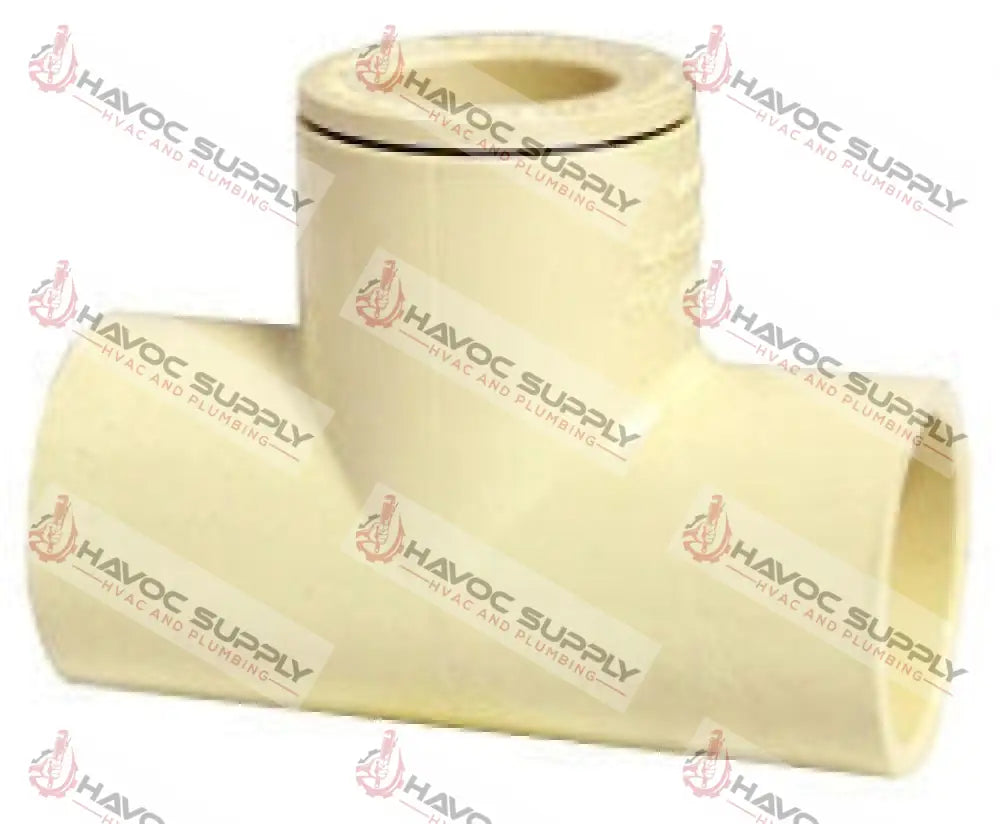 34X12CPVCT - 3/4" X 3/4" X 1/2" CPVC REDUCING TEE - SO - HAVOC SUPPLY, LLC