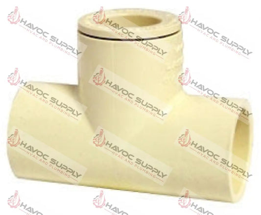34X12CPVCT - 3/4" X 3/4" X 1/2" CPVC REDUCING TEE - SO - HAVOC SUPPLY, LLC