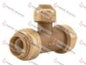 34X12X12SBTEE - 3/4" X 1/2" X 1/2" SHARKBITE REDUCING TEE - NR - HAVOC SUPPLY, LLC