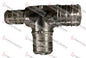 34X12X34CRIMPT - 3/4" X 1/2" X 3/4" CRIMP PEX PLASTIC REDUCING TEE - HAVOC SUPPLY, LLC
