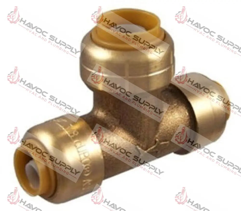 34X34X12SBT - 3/4" X 3/4" X 1/2" SHARBITE REDUCING TEE SBXSBXSB - HAVOC SUPPLY, LLC