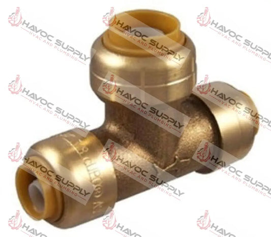 34X34X12SBT - 3/4" X 3/4" X 1/2" SHARBITE REDUCING TEE SBXSBXSB - HAVOC SUPPLY, LLC
