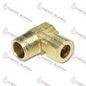 38X38L90 COMPXMIP - 3/8" COMP X 3/8" BRASS MIP 90 DEGREE ELBOW - HAVOC SUPPLY, LLC