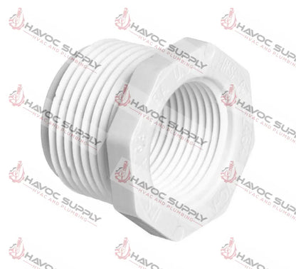 34X38PVCBUSH TXT - 3/4" X 3/8" PVC SCH40 BUSHING MIPXFIP - SO - HAVOC SUPPLY, LLC