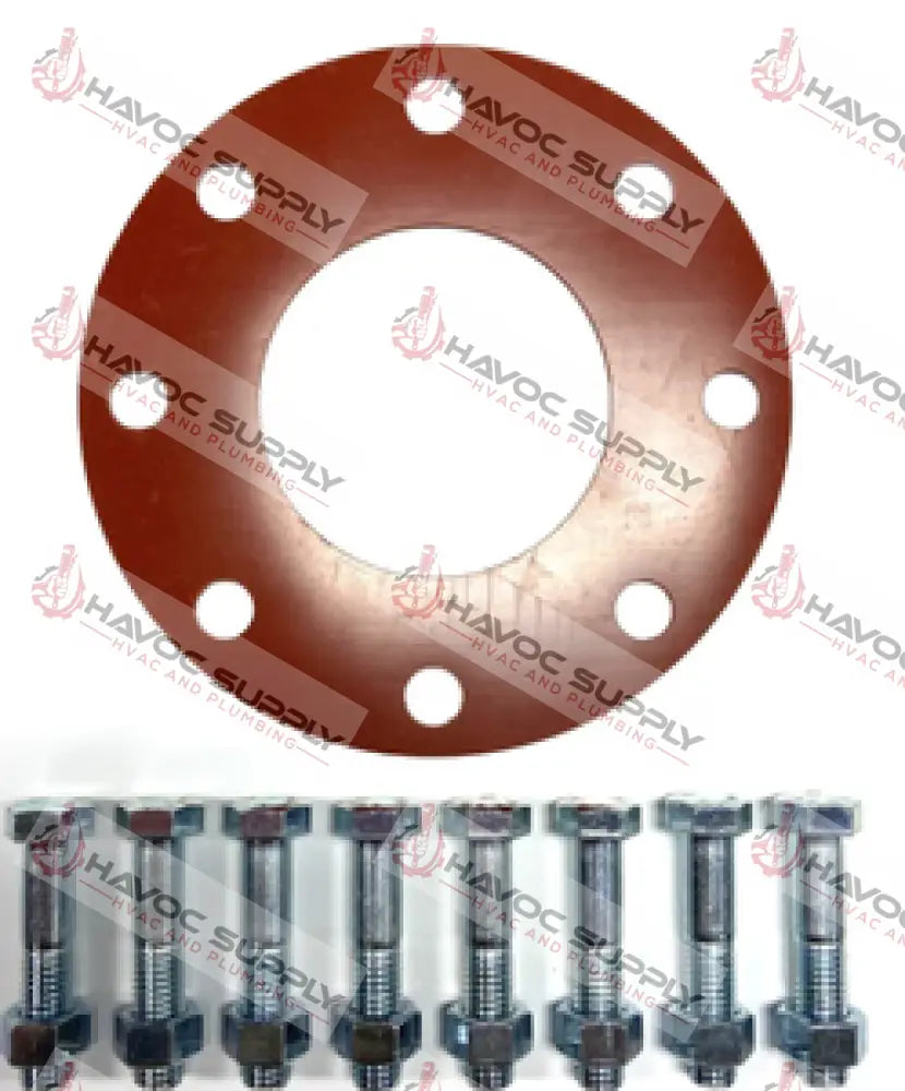 4’’ FLANGE BOLT PACK - RED RUBBER PLUMBING SUPPLIES