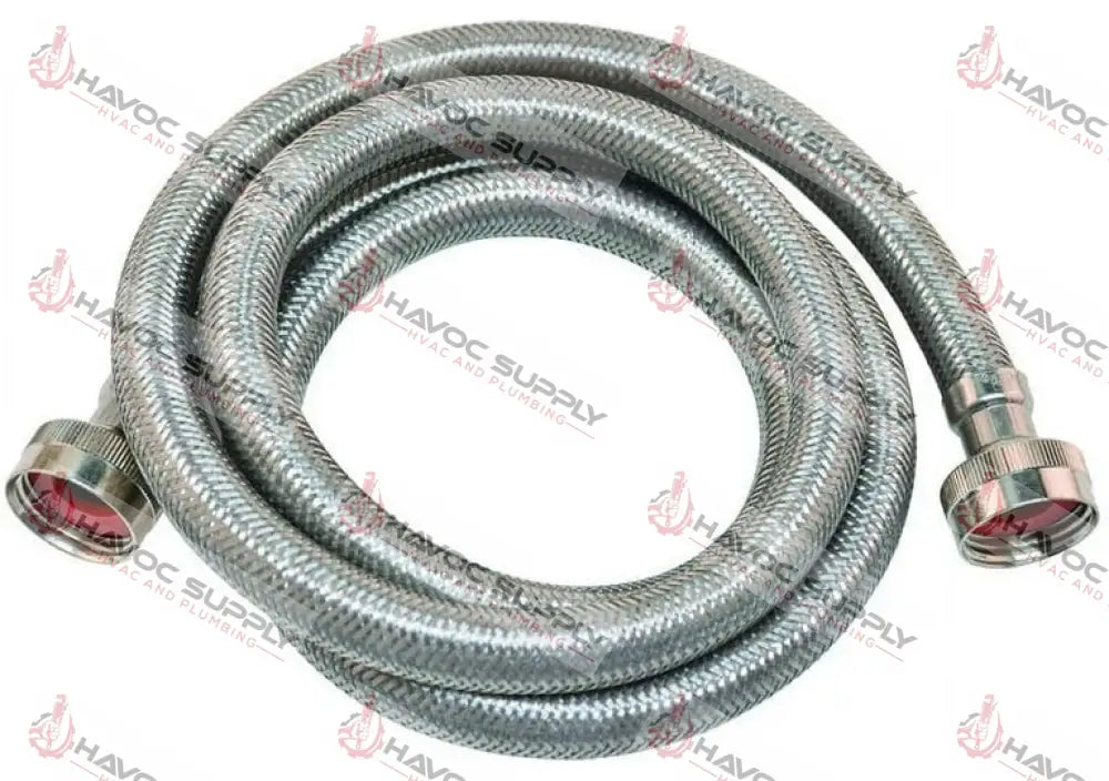 4 FT STAINLESS BRAIDED WASHER HOSE - HAVOC SUPPLY, LLC