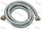 4 FT STAINLESS BRAIDED WASHER HOSE - HAVOC SUPPLY, LLC