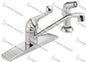 400LFWF - DELTA SINGLE HANDLE KITCHEN FAUCET WITH SPRAY - HAVOC SUPPLY, LLC