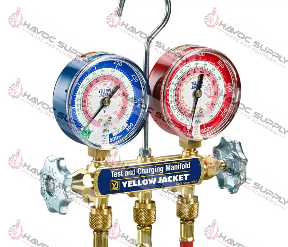 42004 - YELLOW JACKET R22/404A/410A REFRIGERANT MANIFOLD - HAVOC SUPPLY, LLC