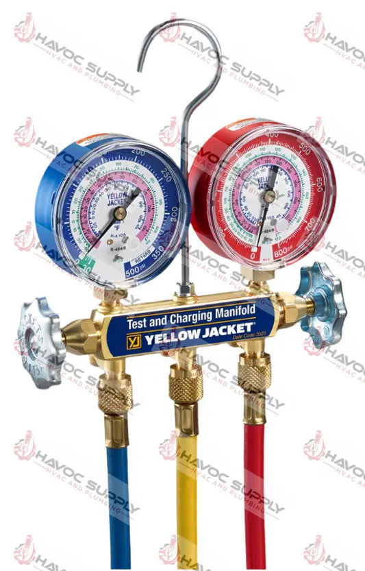 42036 - YELLOW JACKET A2L GUAGE SET R410A/R454B/R32 - HAVOC SUPPLY, LLC