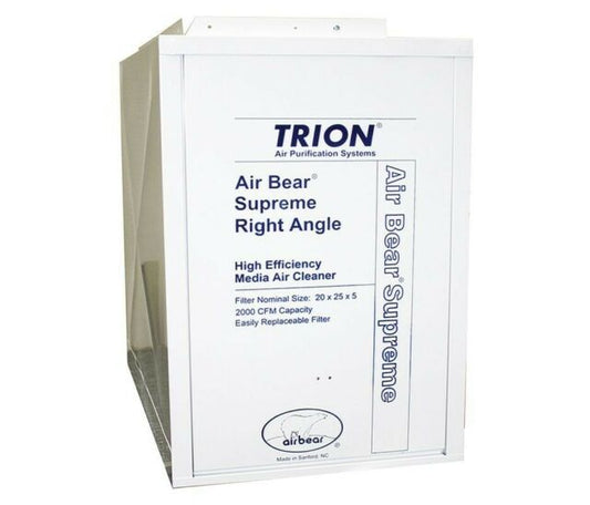 447380-010 - 20X25X5 AIR BEAR RIGHT ANGLE FILTER CABINET