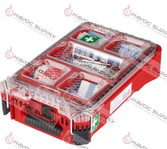 48-73-8435C - MILWAUKEE PACKOUT FIRST AID KIT - SO - HAVOC SUPPLY, LLC
