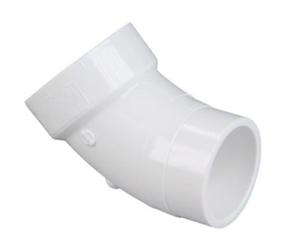 112DWVL45S - 1-1/2" DWV 45 DEGREE STREET ELBOW SLIPXSPIGOT