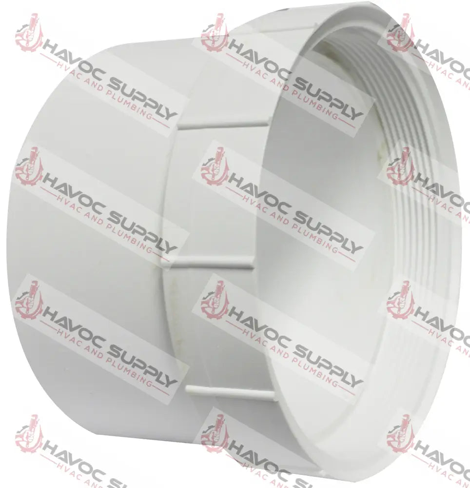 4DWV CLEANOUT - 4" DWV CLEANOUT ADAPTER SLIPXFIP (NO PLUG) - HAVOC SUPPLY, LLC