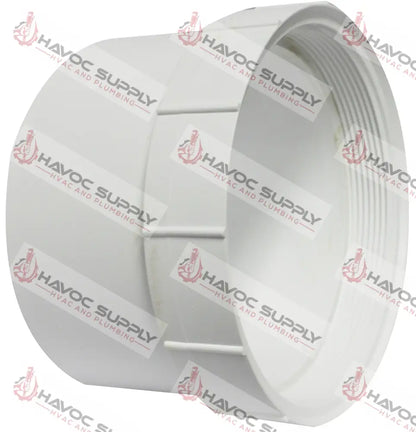 4DWV CLEANOUT - 4" DWV CLEANOUT ADAPTER SLIPXFIP (NO PLUG) - HAVOC SUPPLY, LLC